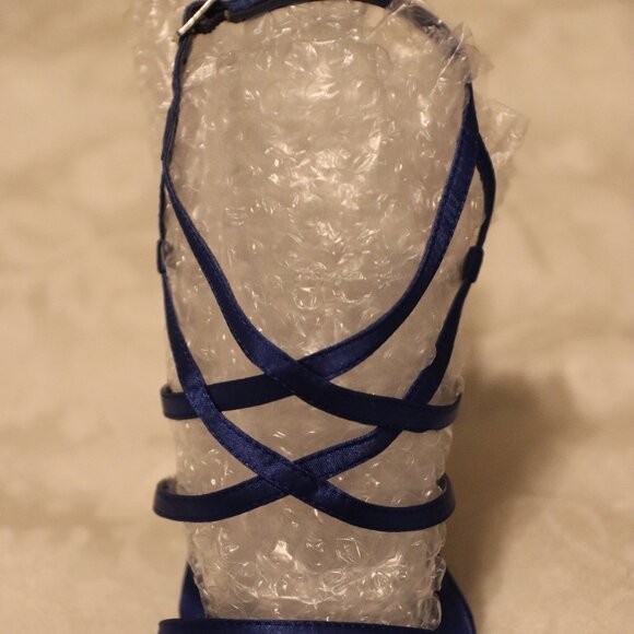 Jacqueline Ferrar “Mandy” Blue pump with straps. Size 8 - Picture 3 of 13